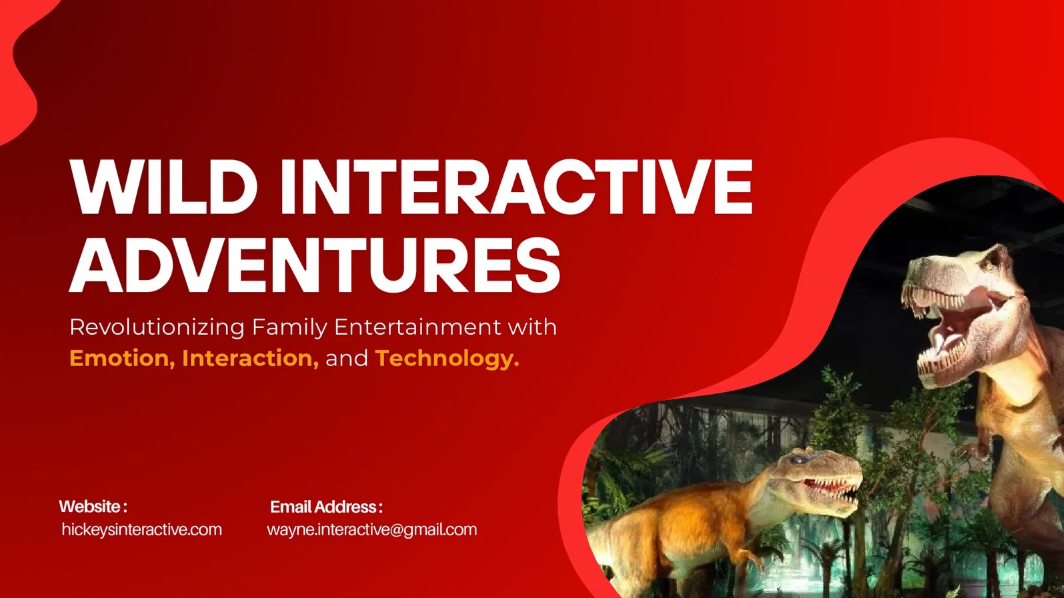 Hickey's Interactive Adventures pitch deck